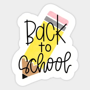 Back to School Sticker